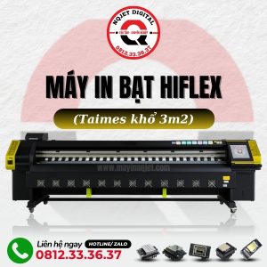 Máy in bạt Hiflex Taimes khổ 3m2 cũ