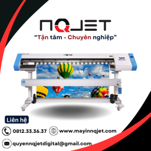 Máy in phông bạt Hiflex 3m2 cũ