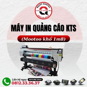 Máy in Mootoo khổ 1m6/1m8 - In decal quảng cáo khổ lớn