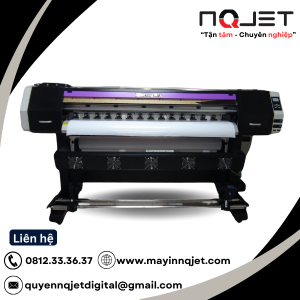 Máy in phông bạt khổ 1m6 chạy đầu TX800