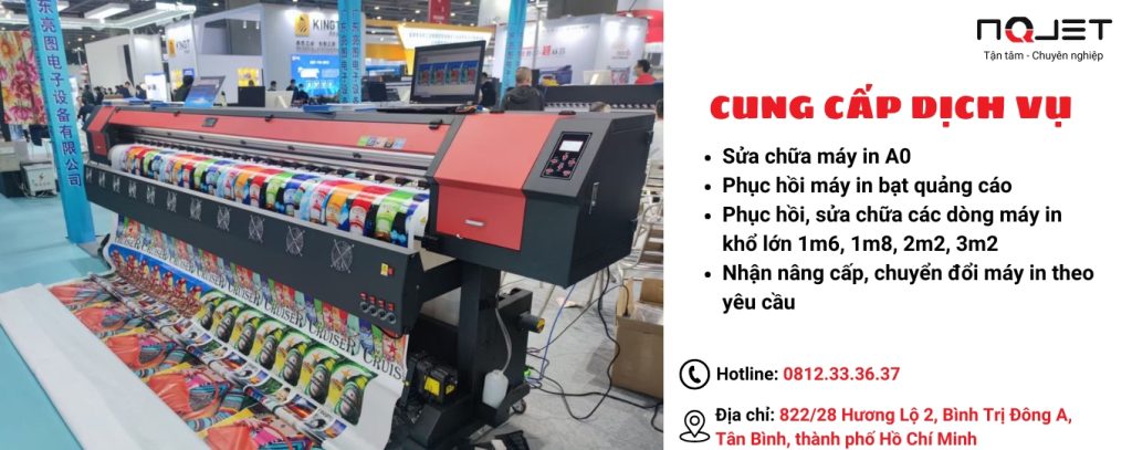 Sửa máy in bạt quảng cáo