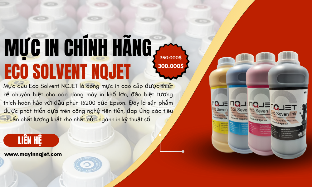 Mực in Eco Solvent NQJET