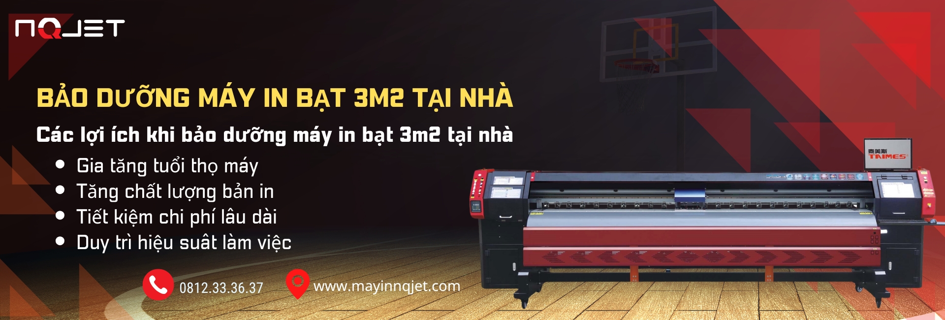 Cách bảo dưỡng máy in bạt 3m2 tại nhà