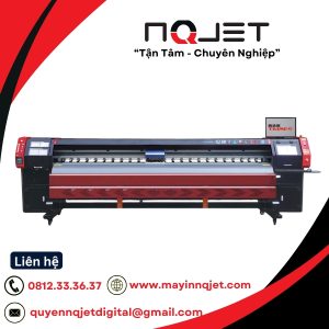 Máy in bạt khổ 3m2 lắp dầu phun TX800