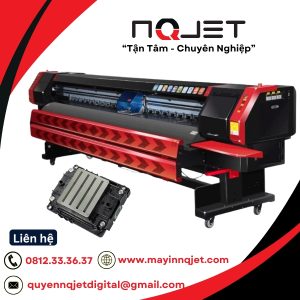 Máy in bạc khổ lớn 3m2 lắp đầu phun i3200