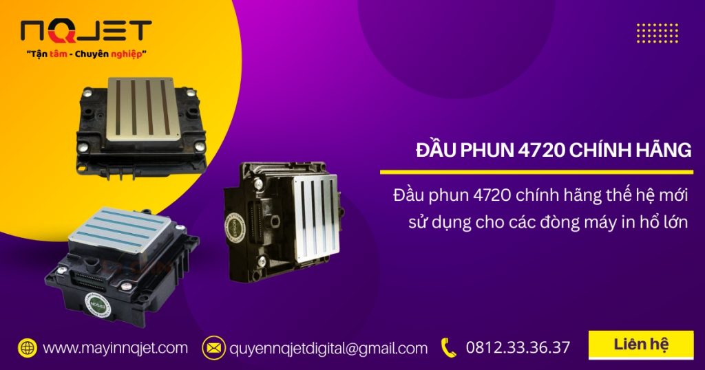 Hướng dẫn chọn đầu in 4720 chính hãng: Tránh ngay những sai lầm thường gặp Hướng dẫn chọn đầu in 4720 chính hãng: Tránh ngay những sai lầm thường gặp
