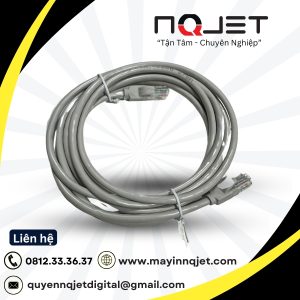 Dây cáp quang máy in decal