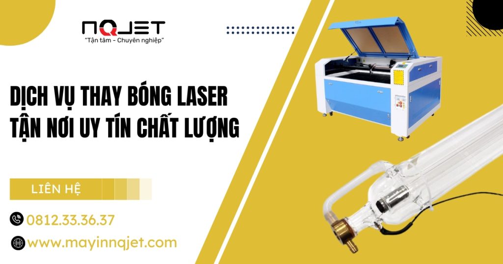 Dịch vụ thay bóng Laser CO2 tận nơi uy tín chất lượng