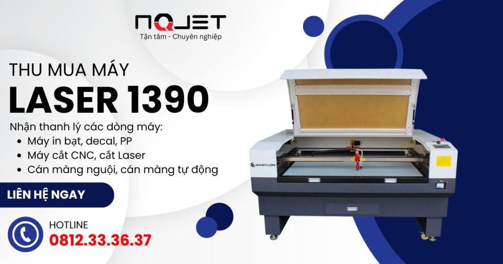 Thu mua máy Laser 1390 giá cao