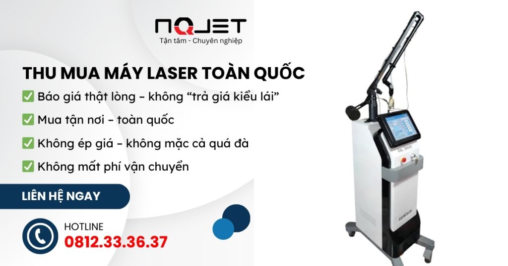 Thu mua máy Laser cũ