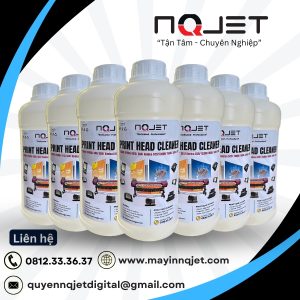 Nước rửa đầu phun máy in khổ lớn - Giải pháp chuyên dụng cho hiệu suất in ấn vượt trội