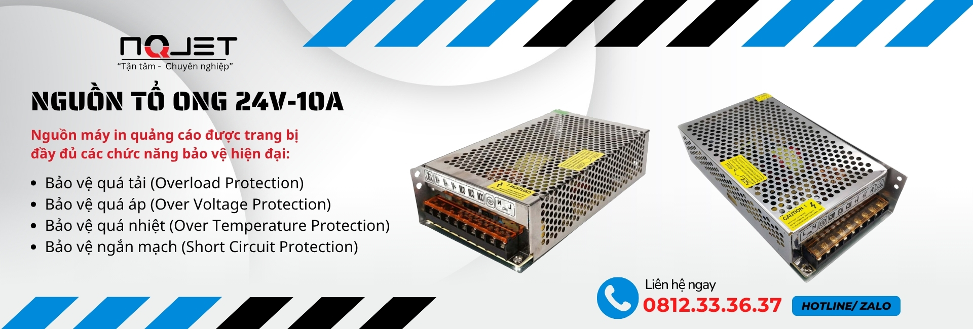 Nguồn 24V-10A máy in quảng cáo