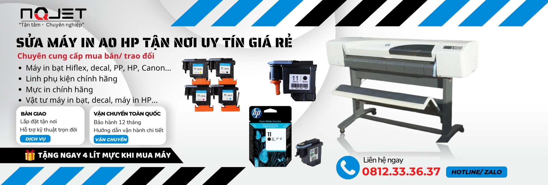 Dịch Vụ Sửa Máy In A0 HP 500/510/800