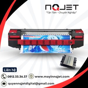 Máy in bạt kỹ thuật số đầu phun i1600