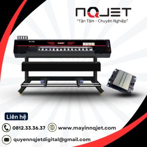 Máy in bạt kỹ thuật số đầu phun i1600