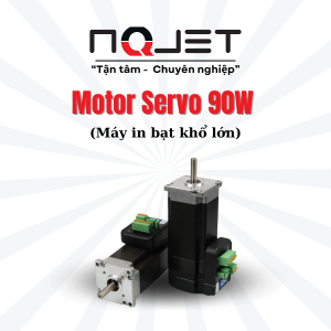 Motor Servo 90W máy in bạt khổ lớn