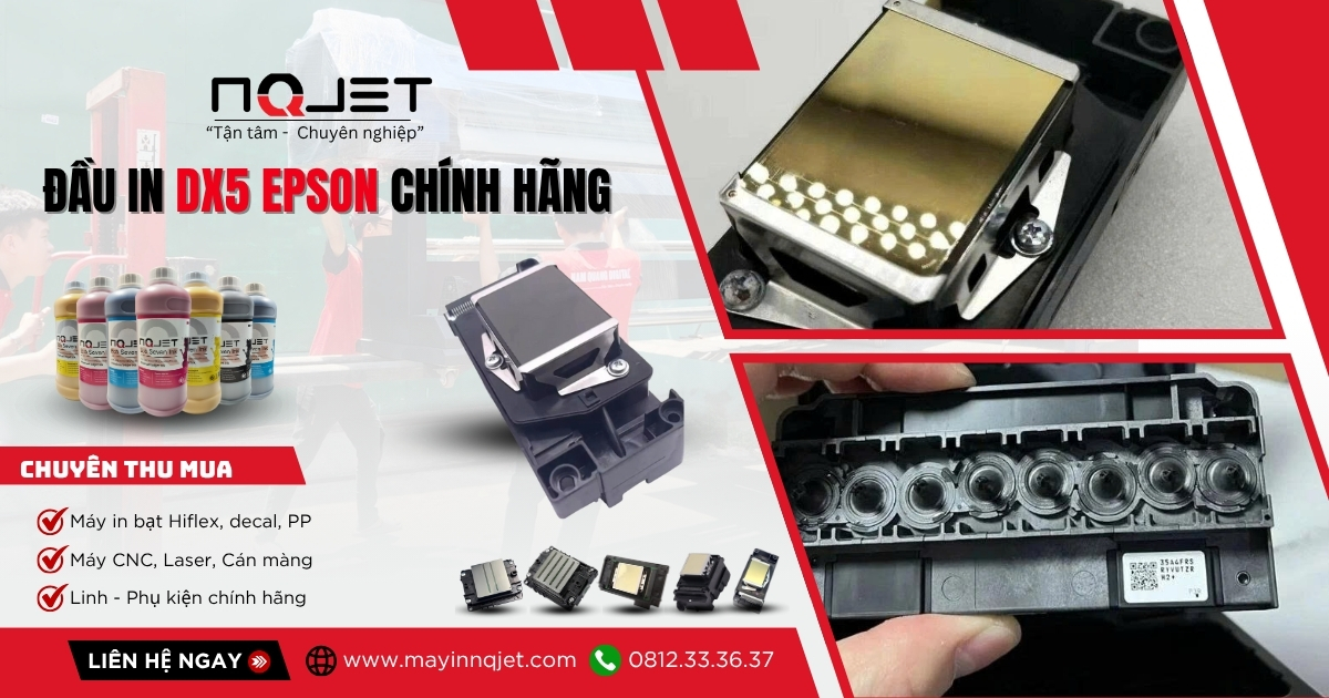 Đầu in phun khổ lớn chính hãng