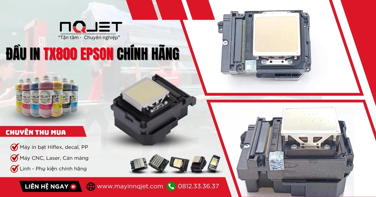 Đầu in phun khổ lớn chính hãng