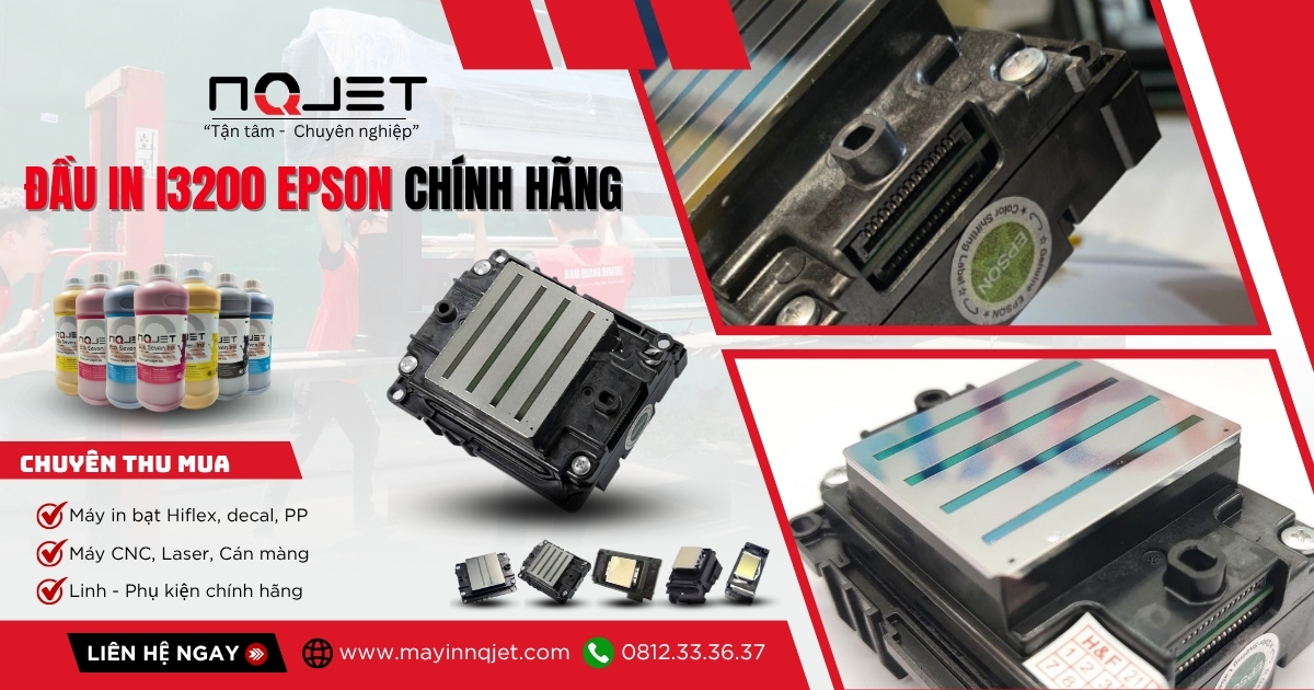 Đầu in phun khổ lớn chính hãng