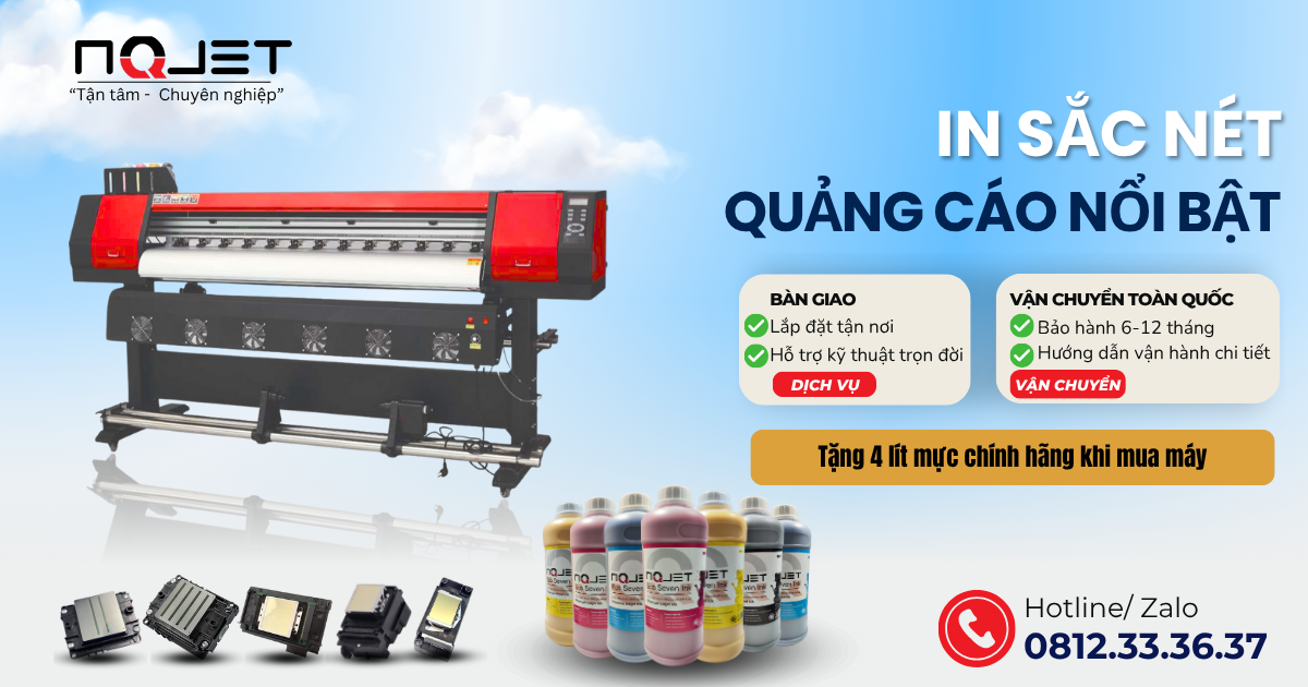 Máy in decal khổ lớn giá rẻ