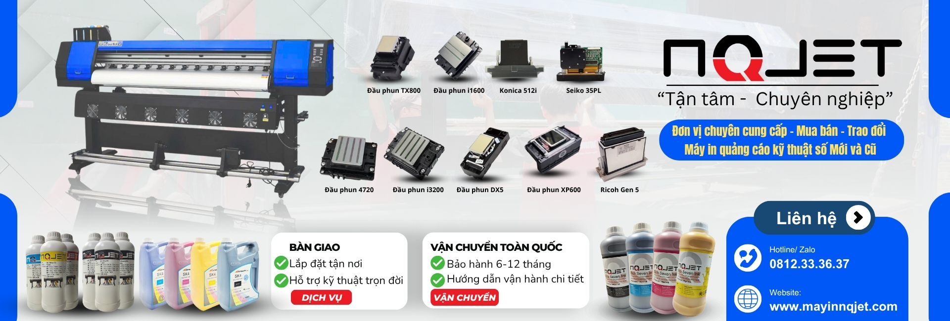 Khám phá công nghệ máy in decal PP khổ lớn mới nhất năm 2025