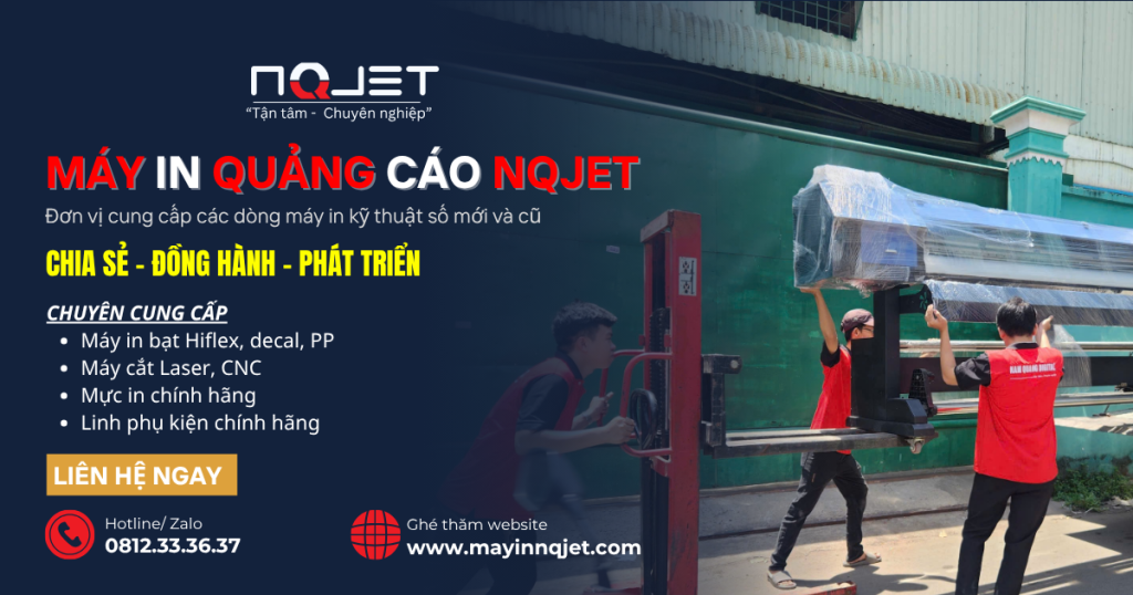 Khám phá công nghệ máy in decal PP khổ lớn mới nhất năm 2025