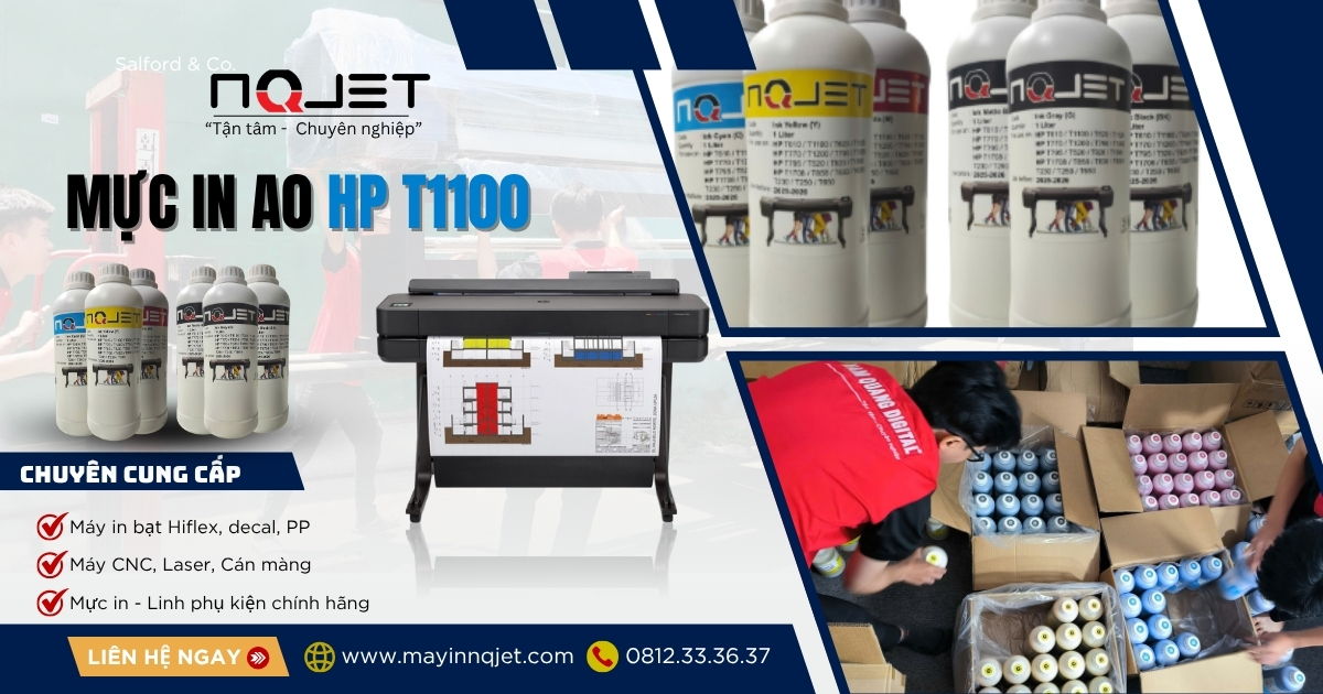 Mực In A0 HP T1100 – Lựa Chọn Hoàn Hảo Cho Máy In Khổ Lớn HP