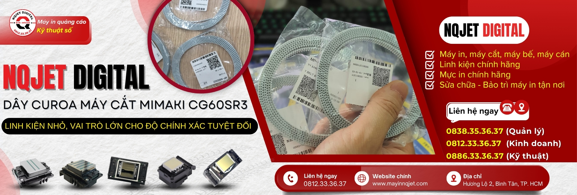 Dây curoa máy cắt Mimaki CG60SR3