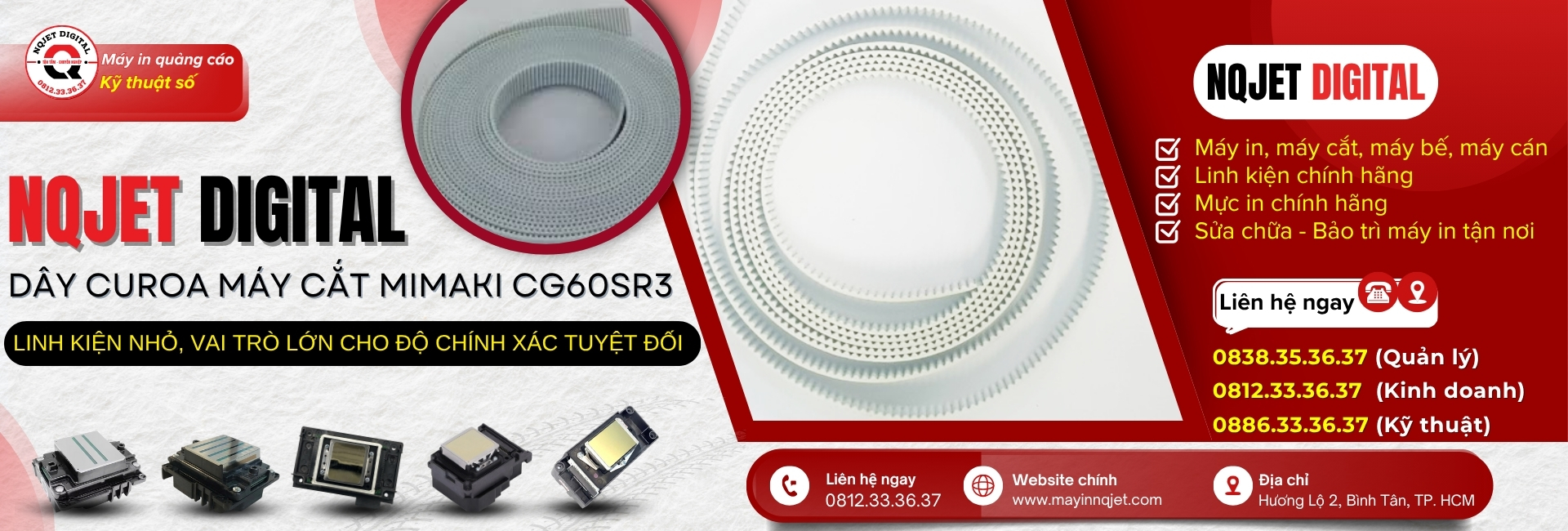 Dây curoa máy cắt Mimaki CG60SR3