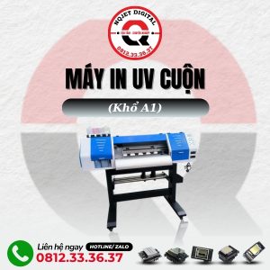Máy in UV cuộn khổ A1