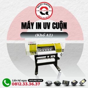 Máy in UV cuộn khổ A1