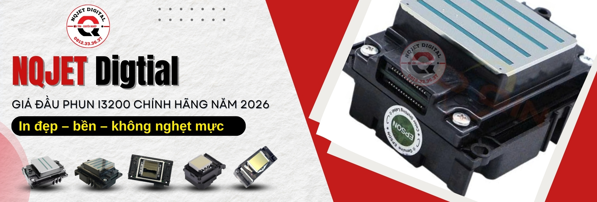 Giá đầu phun i3200 chính hãng