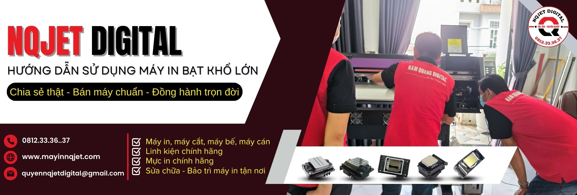 Hướng dẫn sử dụng máy in bạt khổ lớn hiệu quả: 10 bước vận hành chuẩn kỹ thuật