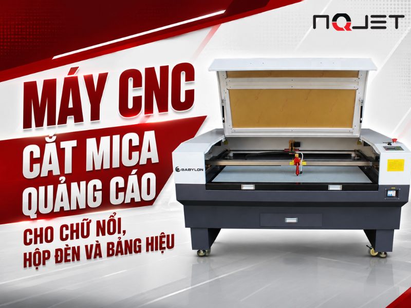 Máy CNC cắt Mica quảng cáo cho chữ nổi, hộp đèn và bảng hiệu